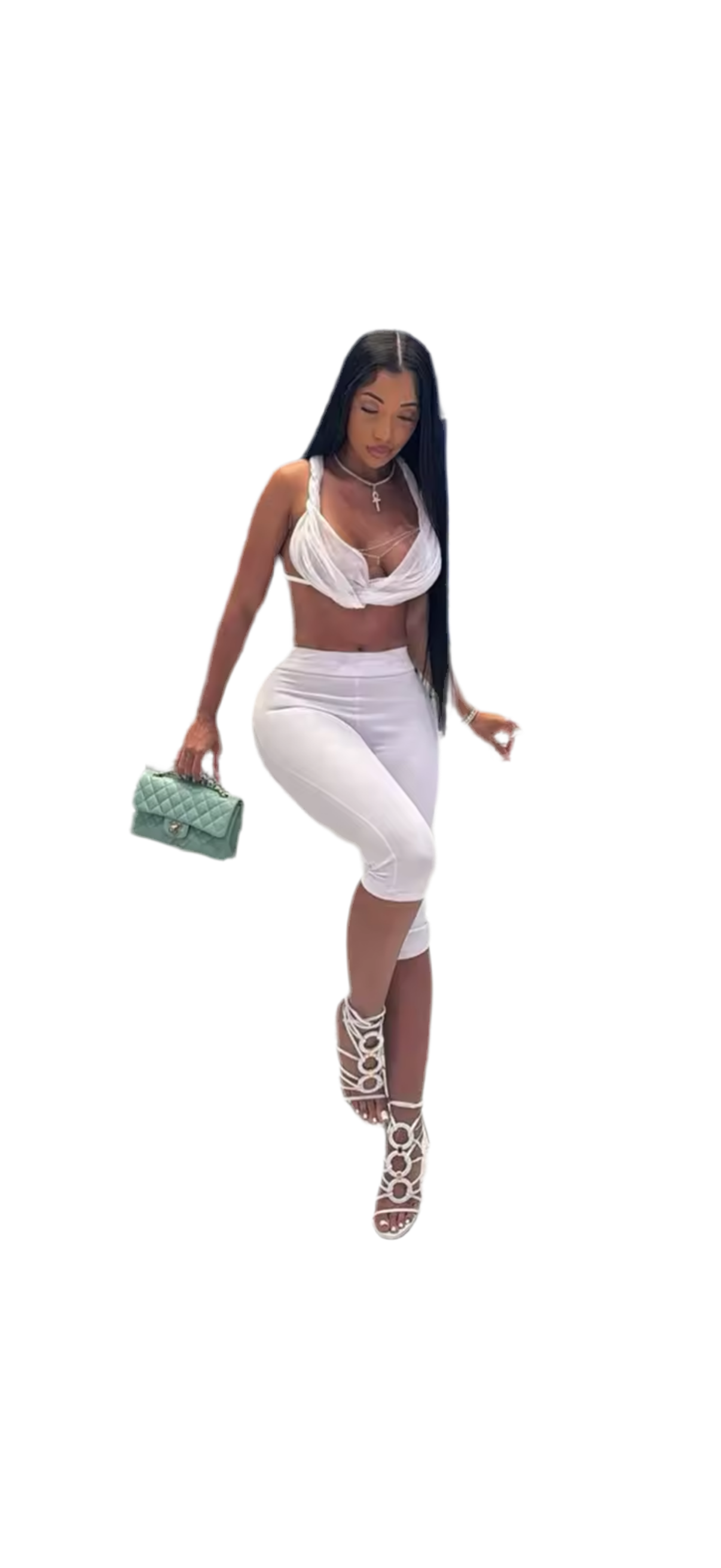 Miami capri set