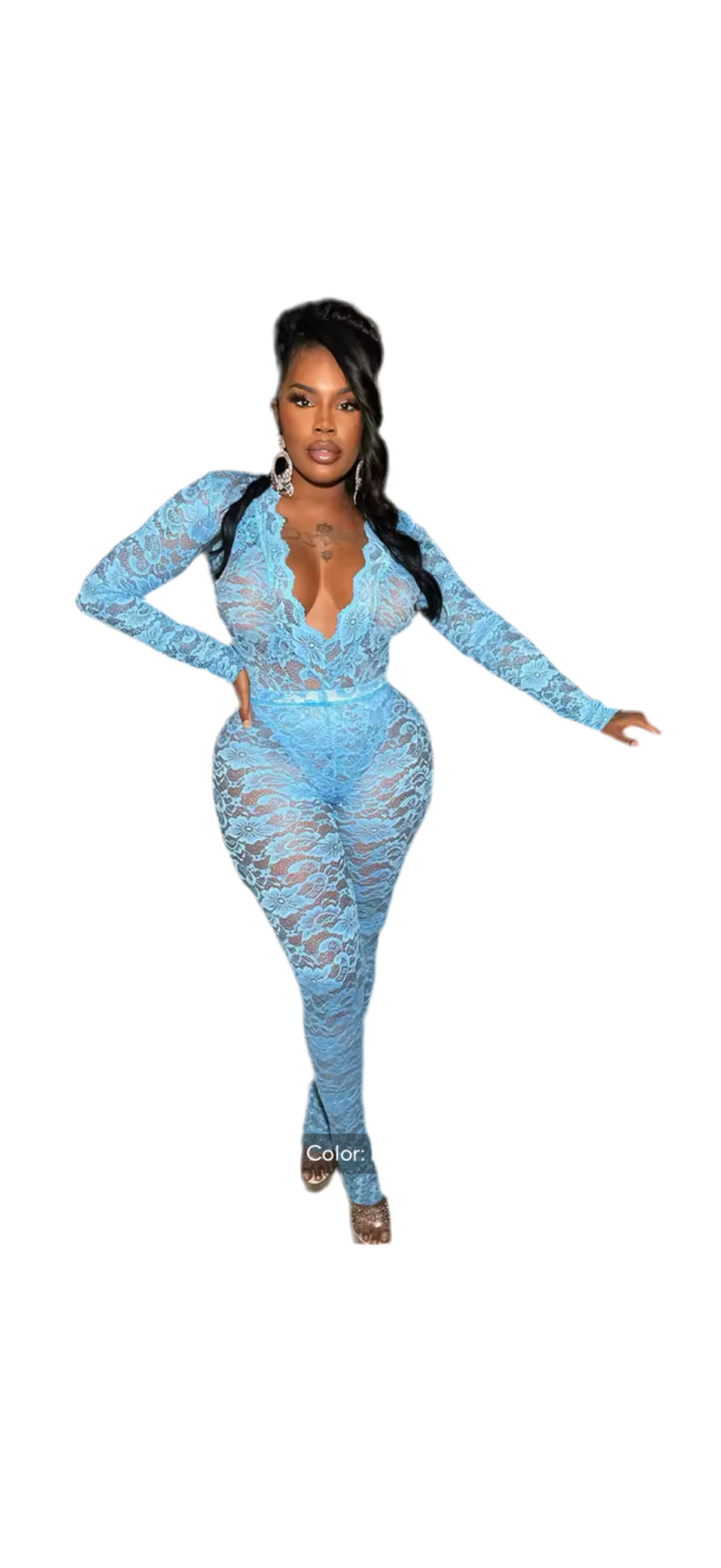Baddie in blue