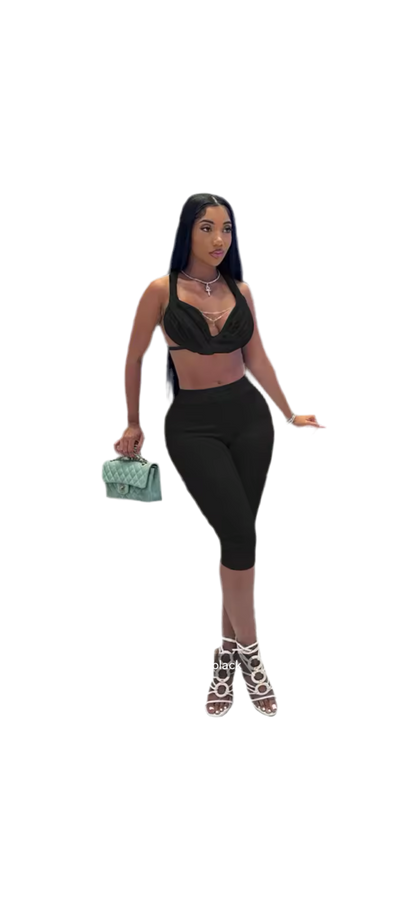 Miami capri set